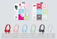 Casque sans fil pliable Y08 populaire et abordable pour enfants, coloré, avec prise en charge de la carte TF et mode filaire – Cadeaux promotionnels