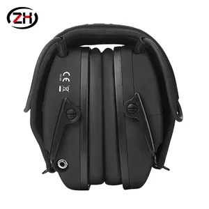 2024 Trending Design 27dB Rubberized Coating Tactical Bluetooth Headphone Ear Defenders Electronic Earmuffs Shooting Headphone