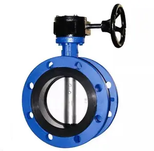 Cheap top sell fine wholesale double flanged butterfly valve