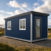 Maison mobile préfabriquée et structure en acier recouvert renforcé pour environnement côtier à forte humidité