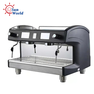 Máquina de Café Espresso Italiana Semiautomática Comercial al por Mayor / Cafetera Comercial / Cafetera de Acero Inoxidable 304 - Product Image 1