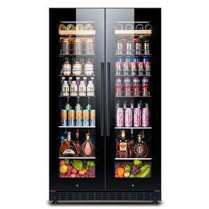 Réfrigérateur à vin Nuelead NE-426 avec affichage numérique, en acier inoxydable, à température constante, pour boissons - Product Image 2