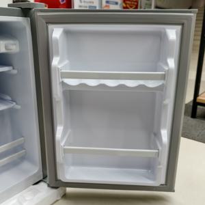 Réfrigérateur domestique à porte simple H 58L, petite capacité, mini réfrigérateur en acier inoxydable pour la maison et les dortoirs - Product Image 4