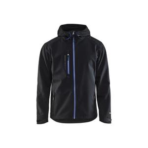 BLAKLADER-Veste Softshell 494925179985S Noir/Bleu bleuet-VESTES DE TRAVAIL EAN 7330509459362 - Product Image 1