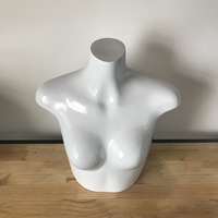 Mannequin de lingerie féminine pour le haut du corps, mannequin sexy en plastique pour bikini avec perruque, taille personnalisée, demi-corps sans tête