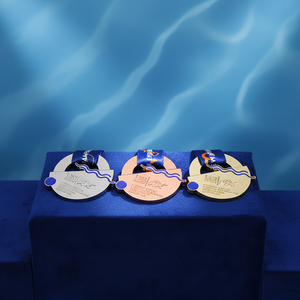 Medallas Metálicas 2D y 3D con Logotipo Personalizado, Diseño Más Reciente de 2026, Bajo MOQ, Medallas Metálicas Personalizadas para Triatlón, Carrera, Natación y Ciclismo - Product Image 3