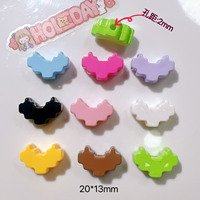 Mignon Plastique Acrylique Amour Forme Perles Pixel Cadre Artisanat Séparable Perles En Vrac pour DIY Porte-clés Téléphone Chaîne Fabrication de Bijoux