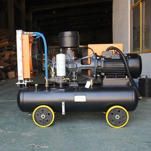Compresseur d'air portatif de vis de Kaishan avec le mobile des roues 15KW pour l'exploitation minière de construction et la rupture de <span class=keywords><strong>pile</strong></span> - Product Image 1