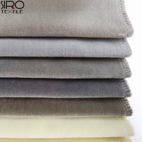 Tissu en velours 100% coton, tissé, à poils coupés, multicolores, poids 460 g/m², très vendu, pour rideaux