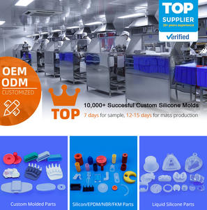 منتجات وأجزاء مصنوعة من السيليكون حسب الطلب، تصنيع وخدمة معالجة قطع السيليكون السائل والصلب OEM/ODM - Product Image 4