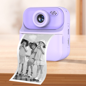 2.4 inch Màn hình màu in nhiệt 16X Zoom kỹ thuật số HD hình ảnh in máy ảnh Video Trò chơi âm nhạc trẻ em ảnh tức thì - Product Image 1