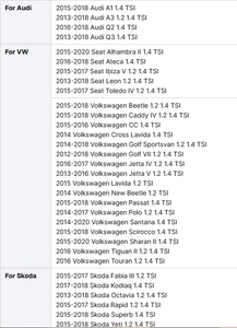 Sistema di Aspirazione Aria Fredda KYOSTAR per VW Golf MK7 <span class=keywords><strong>CC</strong></span> Scirocco Tiguan Audi A1 A3 Q2 Q3 Seat Leon Skoda EA211 1.2T 1.4T - Product Image 2