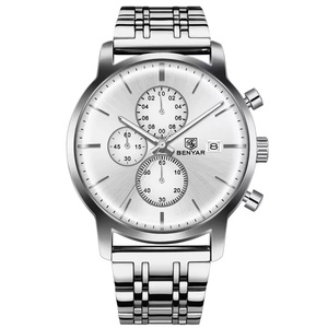 Relojes BENYAR 5146 para hombre, clásicos, a la moda, resistentes al agua, de cuarzo, de diseño. - Product Image 1