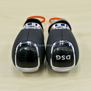 Pomello del Cambio DSG Automatico con Copertura in Pelle Compatibile con <span class=keywords><strong>Skoda</strong></span> Octavia Superb Fabia Rapid <span class=keywords><strong>Yeti</strong></span> - Product Image 3
