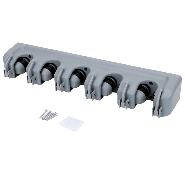Grey with black racks