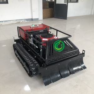 El cortacésped del robot agrícola de la eficacia alta parte el cortacésped controlado por radio del cortacésped de la oruga del litio - Product Image 2