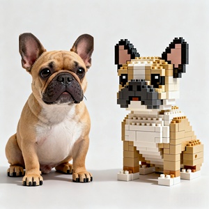 Bebop Pig <span class=keywords><strong>Deluxe</strong></span> BRICK, Modelo de Exhibición, Bloques de Construcción Creativos y Educativos para Niños, Regalo - Product Image 1