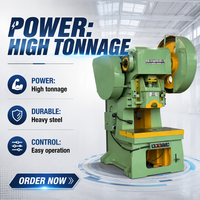 Machine de poinçonnage manuelle pour tôles JB23-100T, état neuf, efficace, avec moteur à roulement mécanique et pompe de pressage, prix compétitif