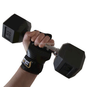 3孔定制体操握把，用于拉起举重身体泵设备、运动、碳纤维健身房手掌保护握把 - Product Image 5