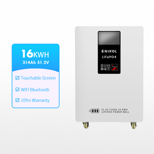 Enikol 8000 Cycle 51.2V 314Ah Solar Lithium <b>Battery</b> Pack 16kWh Home Energy Storage System <b>48V</b> 314Ah <b>Battery</b> 15kWh - Product Image 1