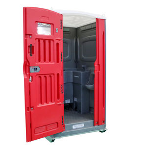 Porte-toilette Portable en plastique, pour salle de bain extérieure, Camping, toilettes, vente directe, usine chinoise, faible coût d'expédition - Product Image 2