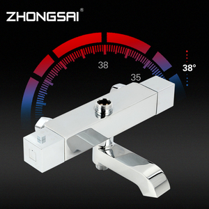 Alta calidad termostática cobre expuesto baño <span class=keywords><strong>grifo</strong></span> monomando de Ducha - Product Image 4