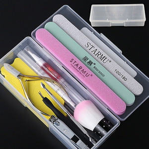 Large rectangular plastic <b>box</b>, transparent stationery and tool organizer, with lid, mobile phone parts <b>storage</b> <b>box</b>, PP - Product Image 2