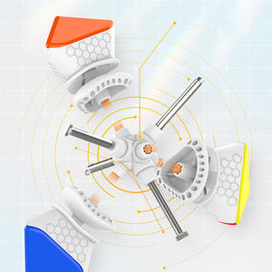Nouveau produit Gan <span class=keywords><strong>Skewb</strong></span> M positionnement de noyau amélioré puzzle de cubes magiques magnétiques en plastique professionnel - Product Image 5