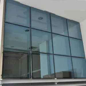 High quality wholesale price aluminum glass curtain wall exterior Office Building cladding