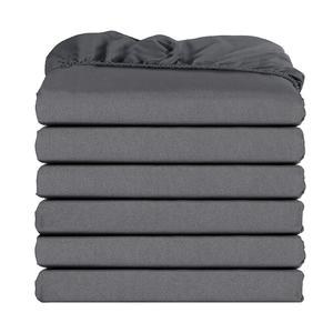 伸縮性100% コットンフィットベッドシーツ - Product Image 1