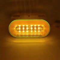24V 24 Leds voiture feux externes Signal indicateur lampe avertissement feu arrière camion feux de position latéraux pour remorque camion camion