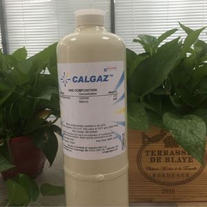 Gaz de calibration standard pour détecteur d'air CO (monoxyde de carbone) Calgaz 100 ppm - Product Image 2