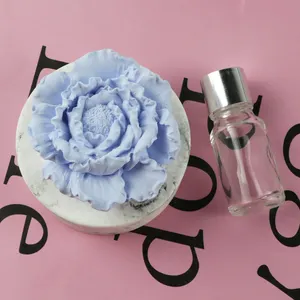 Оптовый ароматизатор для дома: керамический фарфоровый диффузор в форме пионы с эфирными маслами для ароматизации воздуха - Product Image 2