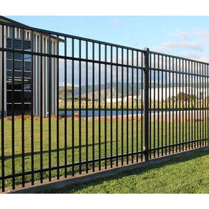 Parete di lusso esterno su misura per interni in alluminio tubo in acciaio metallo ferro battuto recinzione pannelli vendita - Product Image 4