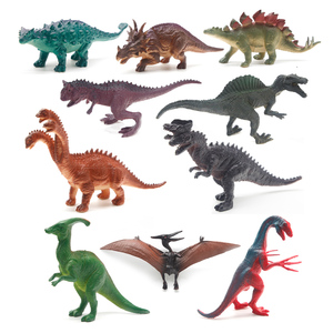 教育玩具キッズカラフルな柔らかいプラスチックPVC動物モデル恐竜ミニプレイ恐竜おもちゃ - Product Image 2