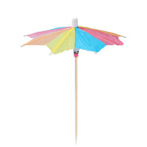 NEWELL personalizzato bevanda carta nazionale bandiere ombrelli bastoni stuzzicadenti con legno stuzzicadenti per festa decorazione Cupcake - Product Image 2