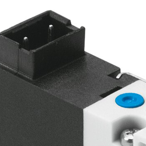 Vanne solénoïde miniature FESTO série MHP1, largeur 10 mm, 2/2 ou 3/2 voies, à action directe, à clapet, pour automatisation pneumatique micro. - Product Image 2
