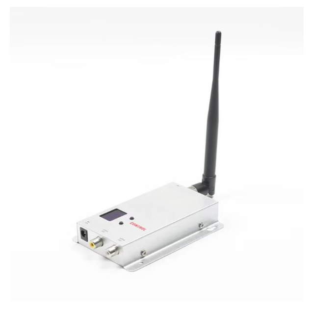 Video Transmission FPV Wireless Monitoring Display 1.2G 1.5W Wireless Transmitter Receiver Set