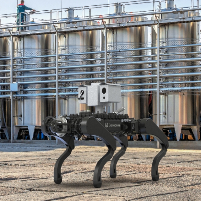 EX-1 Explosion-Proof Quadruped Robot, Liquefied Natural Gas Scene, Fire Rescue, Hazardous Chemical Environment Inspection
