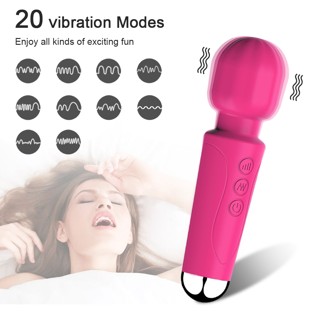 AV Powerful Vibrator Masturbation Device - 100% Waterproof