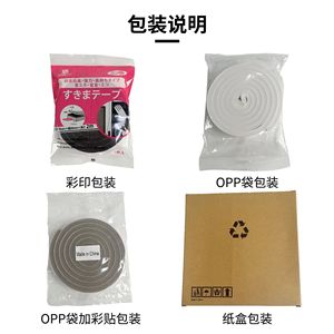 Eva Sealing <b>Strip</b> Roll 10Mx15mm Self Adhesive Soundproof For Window Door Gap Insulation - Product Image 3