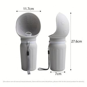 Custom Pet Silicone Water Cup Portable Travel <b>Bottle</b> Outdoor <b>Drinking</b> Kettle <b>Dog</b> Out-and-About Water Dispenser Party Use - Product Image 4