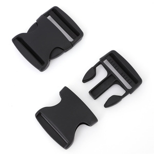 Boucles latérales en plastique noir de 25 mm, durables et résistantes à l'usure, pour sacs, sacs à dos et accessoires - Product Image 5