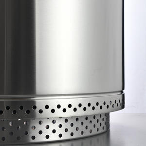 เตาไฟไร้ควันขนาด 27 นิ้ว สำหรับใช้งานกลางแจ้งแบบพกพา เหมาะสำหรับการตั้งแคมป์ ทำจากสแตนเลส ใช้สำหรับเผาไม้ - Product Image 4