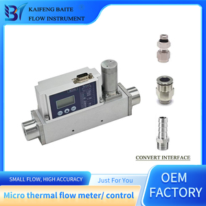 Nitơ Argon gas Flow <span class=keywords><strong>Meter</strong></span> Micro nhiệt Khối lượng khí điều khiển lưu lượng - Product Image 3
