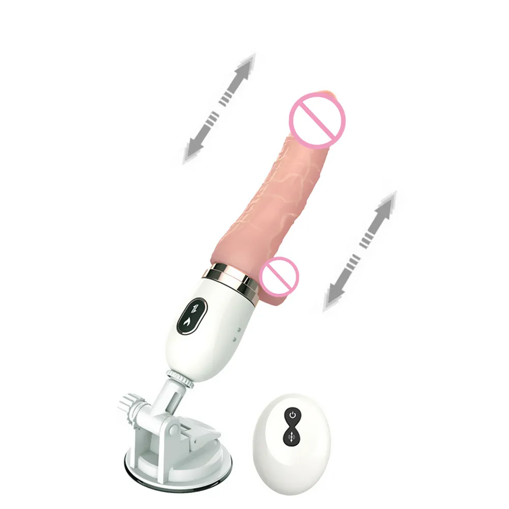 Fábrica Inteligente Automático Mulheres Dildo Sexo Brinquedo Elétrico Feminino Private Sex Machine Up And Down Empurrando Vibrador Sex Tools