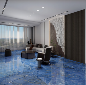Piso <span class=keywords><strong>de</strong></span> Porcelana Rectificado Vitrificado Verde Mármol Brillante 600x1200 para Paredes y Suelos <span class=keywords><strong>de</strong></span> Villas, Salas <span class=keywords><strong>de</strong></span> Estar, Baños y Renovaciones del Hogar - Fabricado en EE. UU. - Product Image 6