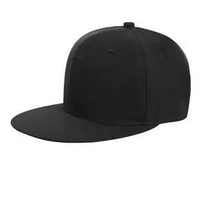 热卖定制标志高品质性能嘻哈棒球帽Snapback帽子快干运动帽6面板帽子刺绣