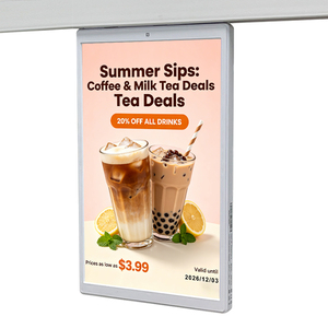 10.1 Inch Double-Sided Lcd Advertising Player 800×1280 Resolution Esl Electronic <b>Shelf</b> Label Full Color Smart Digital Price Tag - Product Image 1