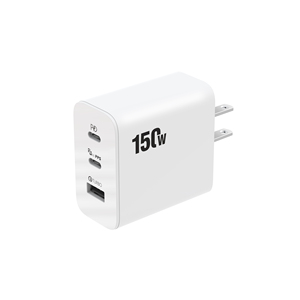 EU US UK <b>Plug</b> 150W 3 Ports Fast Charging QC 3.0 <b>Travel</b> Charger USB C Mobile Phone Charger Type C <b>Adapter</b> 150WEU US UK <b>Plug</b> 150W - Product Image 1